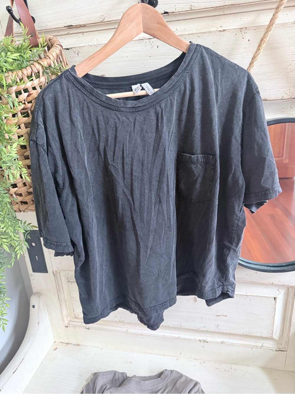 Zella Black Crewneck Tee